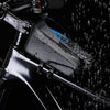 Sacoche Cadre de Vélo Guidon Etanche Téléphone Portable Fermeture Rapide Ecran Tactile Sensible en TPU pour Smartphone Jusqu'à 6,8"