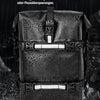 Sac de siège de vélo extensible de 6-8.8L Imperméable Léger Fixation Robuste NOIR