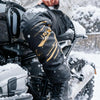 Genouillères chauffantes moto Hiver,Protections hivernales homologuées CE2,Amovibles,Chaudes,Imperméables et coupe-vent pour femmes et hommes