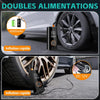 Gonfleur de pneus sans fil compresseur d'air portable pompe à pneus de voiture numérique DC 12V 150PSI pompe à air électrique