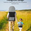 Sac à Dos de Transport pour Enfants - Plateau de Voyage Innovant 3 en 1, Montagne, Indépendant Détachable
