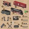 Jouet De Train Électrique À Vapeur, Telecommande Train Electrique Enfant, Locomotive à Vapeur Electrique avec la Fumée Lumineuse et Le Son