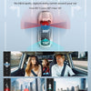 REDTIGER 530° Dashcam Voiture 3 Canaux,Caméra pour Voiture 2,5K+2,5K+1080P avec Carte 128 Go, Vision Nocturne IR, Écran Tactile, Dashcam pour Avant,Inclus WiFi GPS, Mode Parking 24H