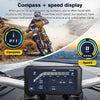 Écran CarPlay de moto 6,25", sans fil, CarPlay & Android Auto, navigation GPS pour moto, prise en charge double Bluetooth, télécommande, Siri, G00gle Assistant