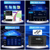 Autoradio Android 4G+64G pour Peugeot 308/408 2007-2015 avec Wireless Carplay&Android Auto, 9'' IPS Touch Screen Radio Voiture avec Bluetooth 5.0/GPS/Caméra de recul/FM/WiFi/SWC