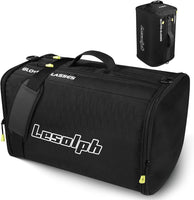 Sac de Sport Homme Femme, 35L Sacs de Voyage avec Compartiments Chaussures et Humide, Grand Capacité Sacs de Voyage avec Bandoulière réglable et Amovible, Sac de Sport pour Gym, Camping