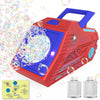 Machine à Bulles Automatique pour Enfants 10000+ Bulles par Minute, Machine à Bulles Portable Rechargeable avec 6 Grands Trous