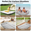 Matelas gonflable pour SUV avec pompe - Matelas gonflable de voiture d'extérieur pour dos SUV - Matelas de couchage portable BLANC