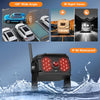 Kit de Caméra de Recul sans Fil IPS HD 7 Pouces avec Caméras, Caméra de Recul avec BSD Étanchéité IP68 Vision Nocturne Super Grand Angle pour 12V-36VV