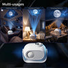 Projecteur 2-en-1 « Ciel étoilé et éclipse lunaire » et veilleuse, musique intégrée, lampe « Éclipse lunaire et galaxie » pour la décoration de la chambre d'enfant, détente avant le coucher, cadeaux d'anniversaire pour enfants