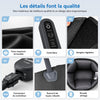 Bottes Pressothérapie, Circulation Sanguine Soulage la Douleur Pressothérapie pour mollets pieds jambes, réduisant les gonflements, 3 intensités et 2 sangles d'extension