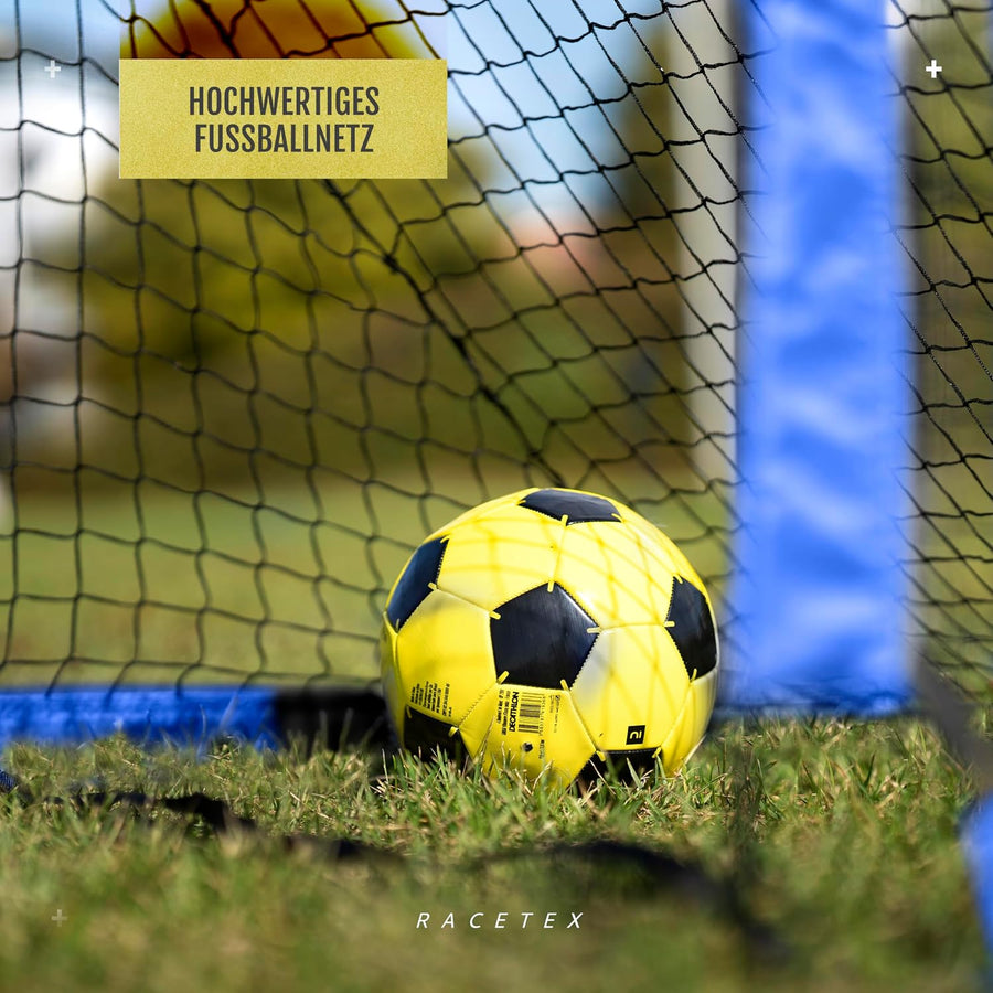 But de Foot 2-en-1 pour Enfants avec Cible de tir/Montage Rapide cage de foot enfant pour destinés au jardin, robustes et stables grâce aux arceaux en fibre de verre – faciles à déplacer