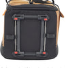 Sac de voyage BDR pour vélo pliable – Sac à dos, sac de sport, sac de rangement combiné avec KLICKfix UniKlip 2.0 37L | résistant à l'eau MARRON