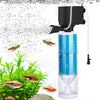 Filtre Aquarium, 570 L/H Débit Réglable Pompe et Filtre pour Aquarium, 4 en 1 Filtre éponge de 10 W avec Compartiment de Filtration, Facile à Nettoyer, pour Aquariums de 300 L