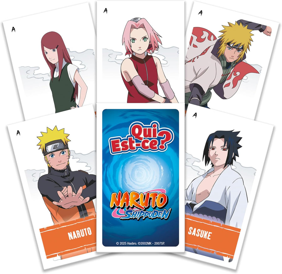 Jeux Qui Est Ce Naruto Jeu de Societe a partir de 6 Ans - Jeu de Plateau Famille pour 2 Joueurs - Version française