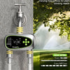 Ordinateur d'irrigation 2 Sorties avec entrée et Sortie en Laiton, Retard de Pluie, Mode d'arrosage Automatique et Manuel, Programmateur d'Arrosage Extérieur pour Jardin, pelouse, Ferme