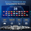 mucar 682 Valise Diagnostic Auto, AI Intelligent, Système Complet,20 Réinit Assistant AI,Diagnostic Complet du Système,20 Réinitialisations,Bi-directionnel,Guide V.A.G,CANFD & DOIP & FCA, Gratuit à Vie