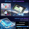 Autoradio 7" Bluetooth pour VW Golf 5 6 Polo Passat Skoda Touran Seat Carplay sans Fil Android Auto, WiFi GPS Navi HiFi RDS/Radio FM 2 DIN avec caméra de recul AHD/DVR/Canbus