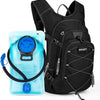 Sac à Dos d'hydratation 18L avec Poche d'hydratation 3L, Grand Sac de Rangement Daypack  Pour Vélo Course