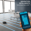 Rowenta X-PLORER Serie85, Aspirateur robot laveur, Aspiration en profondeur, Navigation intelligente, Détection laser à 360°, RR87C5FE NOIR