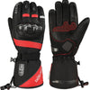 Gants Chauffants pour Moto, Interrupteur À Double Voltage, Batterie 3000mAh Ou Câble De Charge 12V Moto, Étanches Taille L