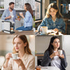 Machine à café à capsules, machine à café à capsules 4 en 1 pour Nes Original/D*G/A MODO MIO et café moulu, 7 niveaux de quantité d'eau