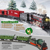 Jouet De Train Électrique À Vapeur, Telecommande Train Electrique Enfant, Locomotive à Vapeur Electrique avec la Fumée Lumineuse et Le Son