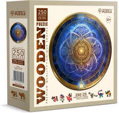 Puzzle en Bois Zodiac Bleu 250 Pièces Taille 33*28cm