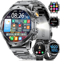 Montre Connectée Homme avec Appel Bluetooth, 1.53