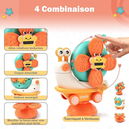 Set Jeux Bébé 6 Mois ÉVeil Blocs à Empiler Animaux à Encastrer BoîTe à Mouchoirs Alphabet Fusée Sensorielle et Balle Popper Jouet Montessori