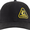 CRESSI Cap - Casquette avec Visière Sportive et Fonctionnelle, Noir/Jaune, Taille Unique Unisex