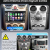 Autoradio 4G+64G Android 15 pour Opel Corsa C/D Zafira B Astra H Meriva Vivaro Signum Combo, 7'' IPS Écran Tactile avec Carplay Android Auto GPS Wi-FI USB/Type-C Bluetooth FM RDS Caméra
