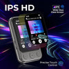 Lecteur MP3 64GB Bluetooth 5.3 avec Clip & Haut-Parleur, Lecteur de Musique Sport avec Écran Tactile et Boutons, Contrôle de Volume Indépendant, Radio FM, Extensible jusqu'à 128GB