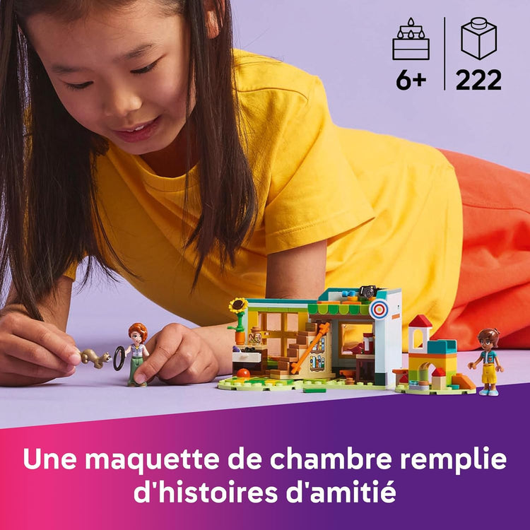 LEGO Friends La Chambre d’Autumn Jeu créatif sur Le thème de la Nature et des Animaux - 2 Mini-poupées et Un Furet 42646