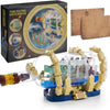 Jouet Construction Bateau Pirate En Bouteille Ensemble de Blocs de Construction 1000 pièces