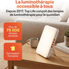 Lampe Luminothérapie 20000 Lux - Séances Courtes, Lumière du Jour Sans UV Puissante Lampe de Luminothérapie pour l'Hiver - Sans Scintillement, 6000/10000/15000/20000 Lux, 3 Températures de Couleur