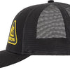 CRESSI Cap - Casquette avec Visière Sportive et Fonctionnelle, Noir/Jaune, Taille Unique Unisex