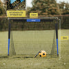 But de Foot 2-en-1 pour Enfants avec Cible de tir/Montage Rapide cage de foot enfant pour destinés au jardin, robustes et stables grâce aux arceaux en fibre de verre – faciles à déplacer