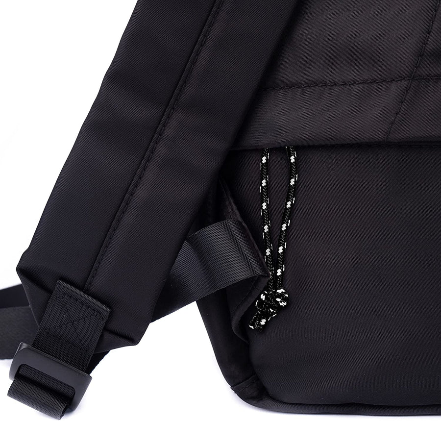 Ensemble Cartable Sac A Dos Trousse Design Noir Uni Ecole College Garcon Fille NOIR