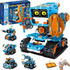 Sillbird Technic Robot Télécommandé Programmable Cadeau Garçon 8-12 Ans 5 en 1 Jeu de Construction STEM Robotique avec Yeux LED Interactifs, Cadeau d'Anniversaire Éducatif pour Enfants, 773 Pièces