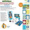 Jeux Educatif Apprentissage Corps Humain-Coffret éducation Positive pour Enfants-3 à 8 Ans