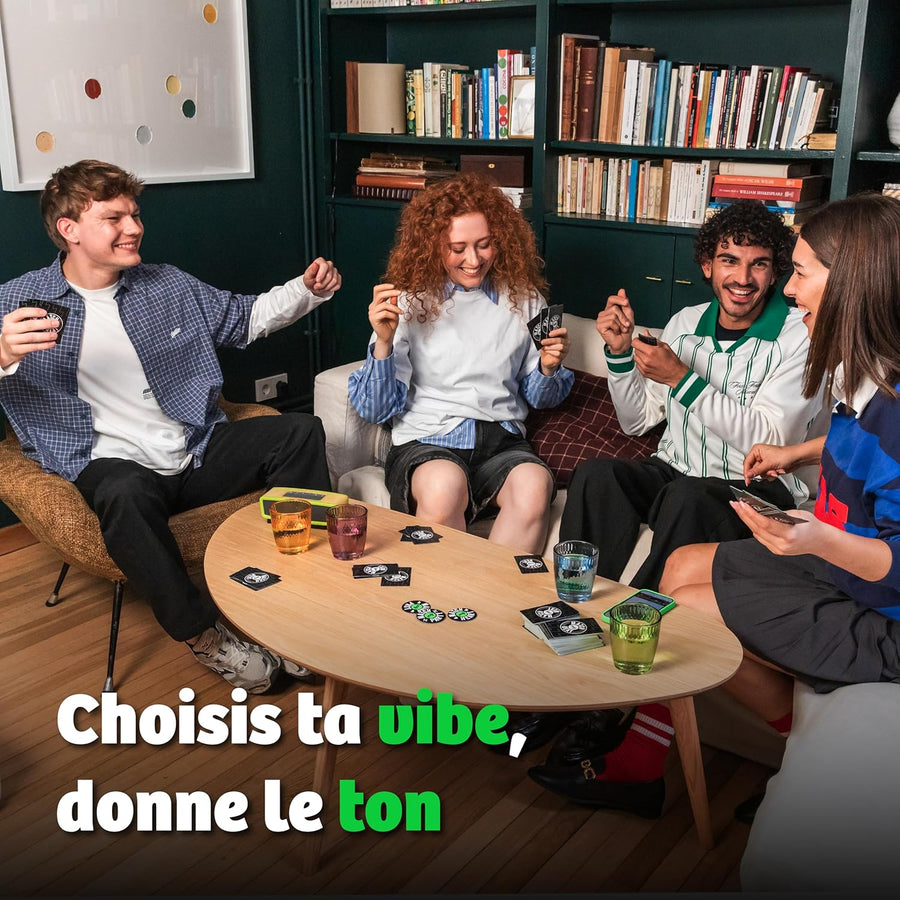 Match My Beat – Jeu de Société Musical - 200 Chansons & 400 Situations – Jeu de Cartes pour Adultes, Ados, Soirées & Familles – Associez Chansons Iconiques et Situations Comiques - Pour 3+ Joueurs
