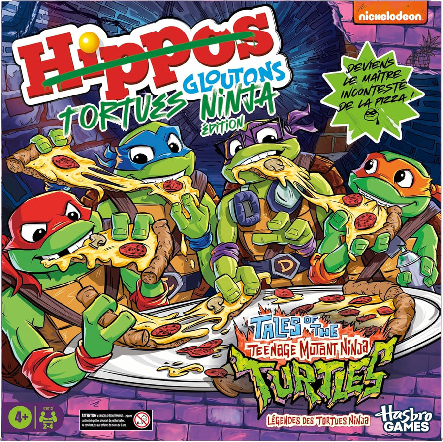 Jeux Enfant Hippos gloutons : édition Tortues Ninja, Jeu de Plateau - Version française