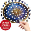 Puzzle en Bois Zodiac Bleu 250 Pièces Taille 33*28cm