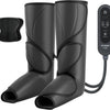 FIT KING Bottes Pressothérapie, Circulation Sanguine Soulage la Douleur Pressothérapie pour mollets pieds jambes, réduisant les gonflements, 3 intensités et 2 sangles d'extension