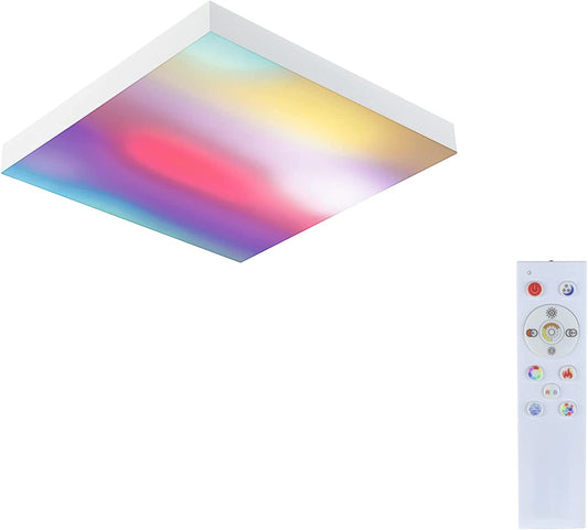 Panneau LED Rainbow carré 13W intensité variable dynamicRGBW 295x295mm 3000K