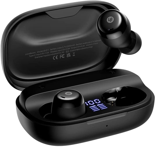 Écouteurs intra-auriculaires Bluetooth 126H Lecture 4 micros Réduction du bruit des appels