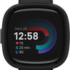 Bumper Compatible Fitbit Versa 4 Antichoc Anti-Chute élégant étui protège écran et Bords NOIR