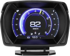 Display GPS 2-Systems+Inclinometer Smart Gauge RPM Tachymètre Odomètre Turbo/Turbine Pression
