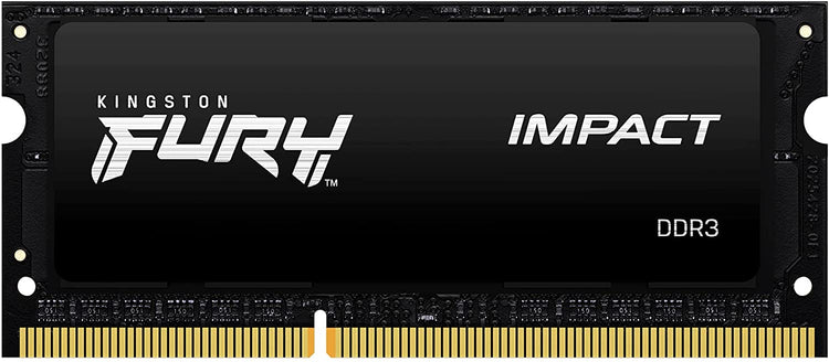 Kingston FURY Impact 16GB (2x8GB) 1866MHz DDR3 CL11 Mémoire d’ordinateur Portable Kit de 2